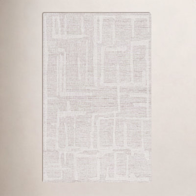 Galipeau Hand-Tufted Abstract Wool Rug