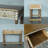 Bohemian Style Solid Wood Console Table