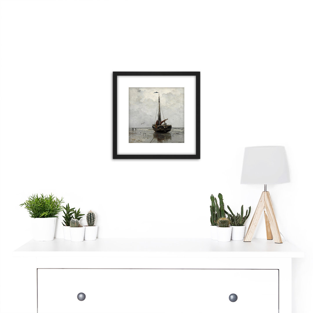 Fishing Boat by Jacob Maris - Single Picture Frame Painting