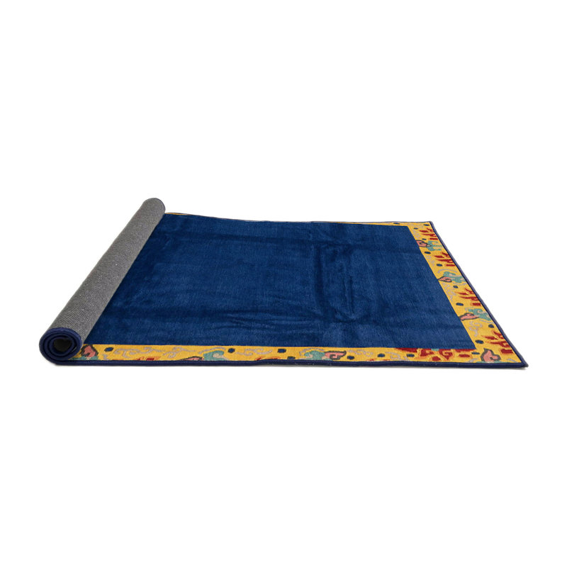 Abstract Indoor Rug, Round 6'