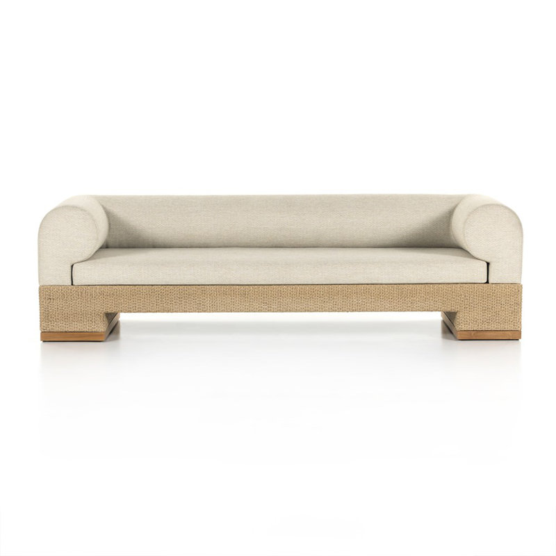Joss Outdoor Sofa, Faye Sand, Teak