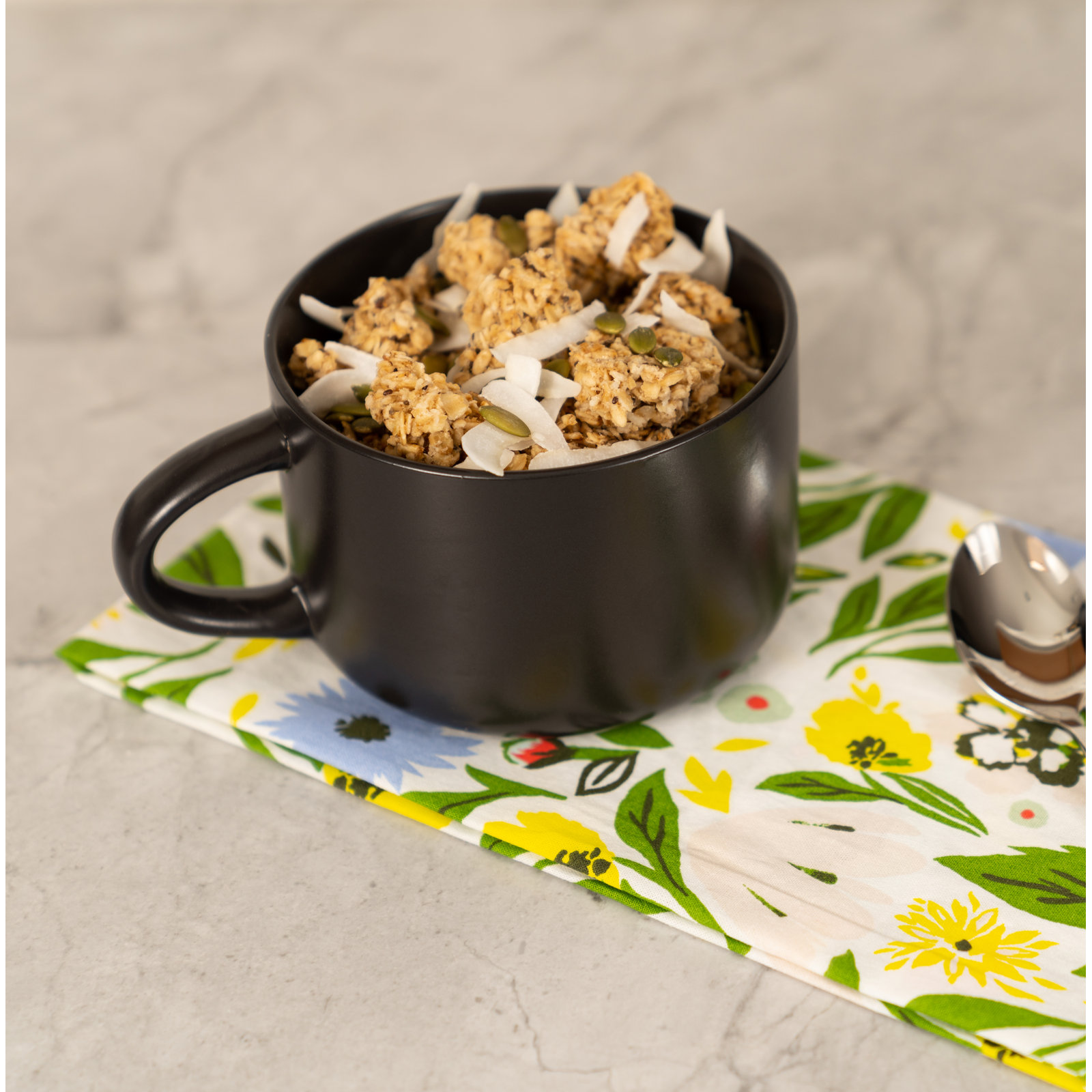 Wazee Matte Mug, Black