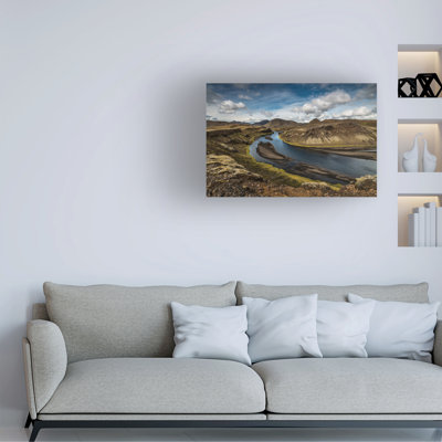 Raymond Hoffmann Highland River Canvas Art