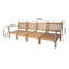 Ensemble de conversation pour patio en teck avec coussins Huntington-73896595-134822302