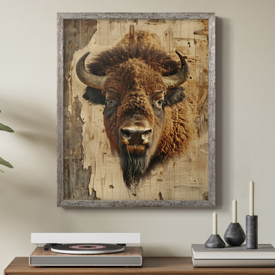 ANIMALS Series CDXC III, reproduction encadrée - bois massif