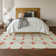 Premium Machine Washable Prisco Salmon Rug