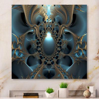 Turquoise Fractal Excellence I " Turquoise Fractal Excellence I "