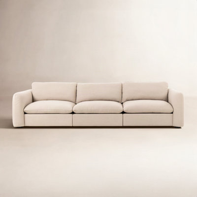 Margorie 115" Linen Modular Sofa