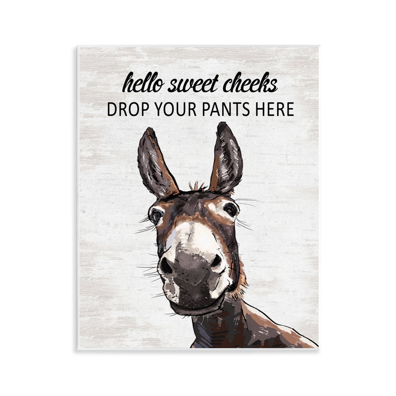 Plaque murale Sweet Cheek Laundry