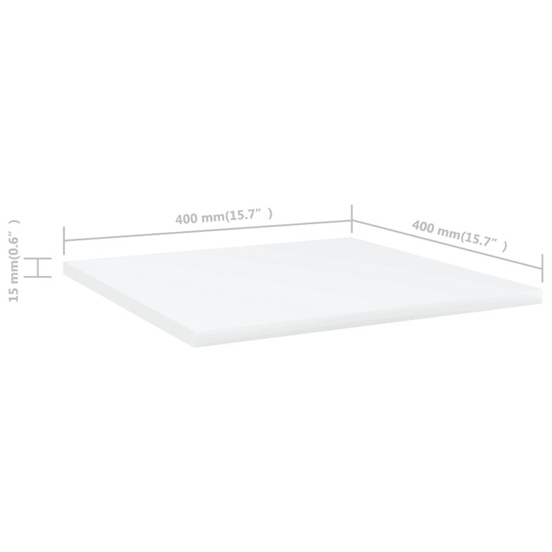 Cupertina 40cm W Bookcase, White