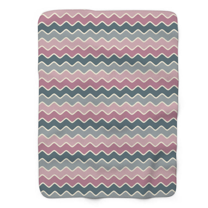 Elegant Flower - 1 Pièce Sherpa Premium Couverture 0217, L 50 po x L 60 po