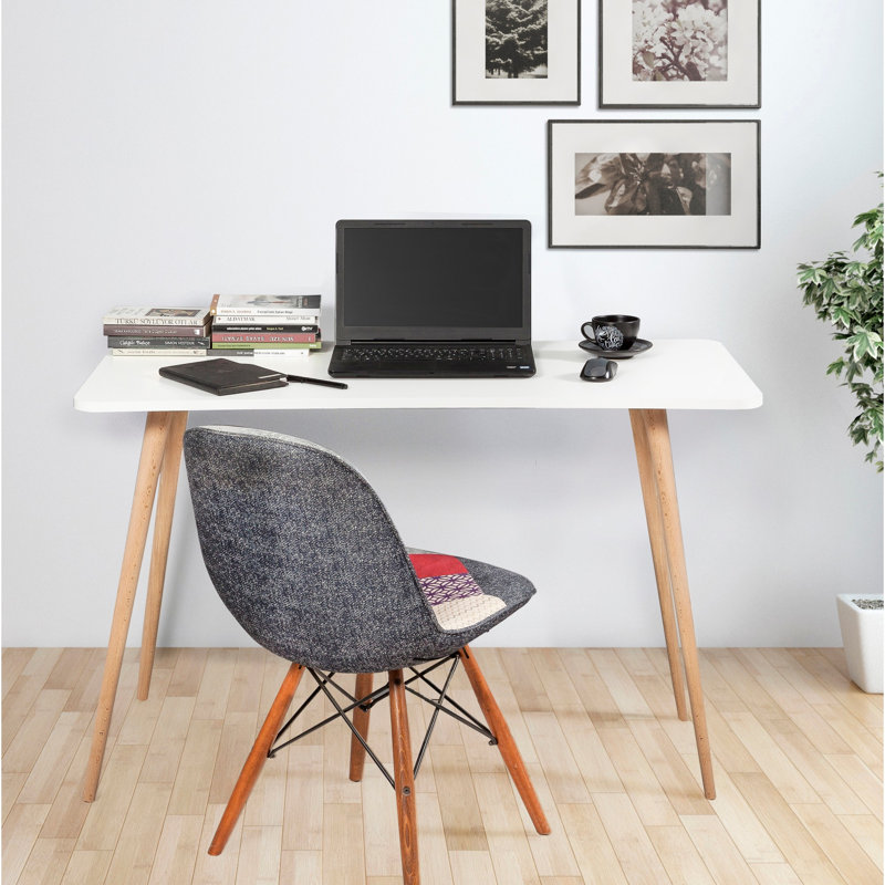 Acosta Writing Desk, White