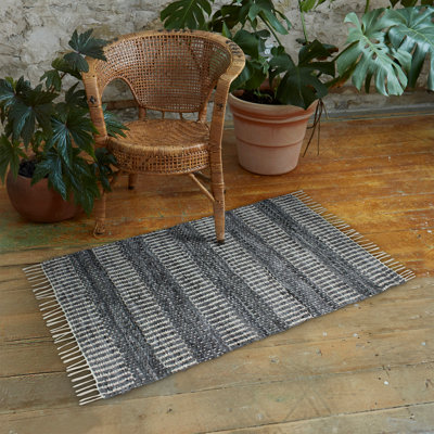 Boho Inspired Hand Tufted Accent Rug