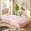 Canapé-lit convertible en velours côtelé l 78,7 po x P 41,73 po x H 36,6 po Timo