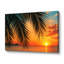 «Palm Beach Sunset», art mural sur toile tendue-129452323