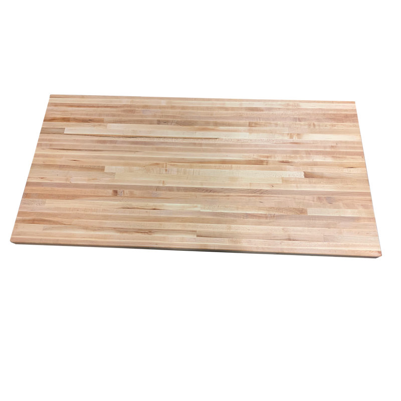 Dessus Knya Butcher Block, 1,5 po x 26 po x 50 po, Érable