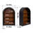 Russell Arched Wood Bookcase with 4 Open Shelves-129508846