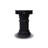 Solid Black Roman Column Floor Ornament
