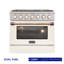 Kucht 36 in. W Smart Dual Fuel Range-691701130-691701138