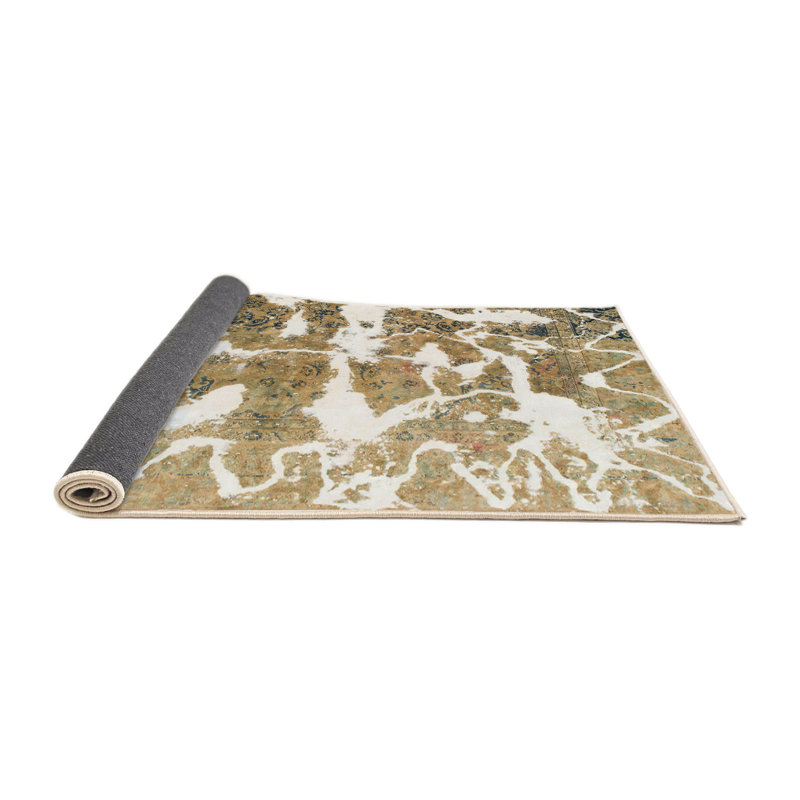 Tapis abstrait moderne 1241, Rond 8 pi