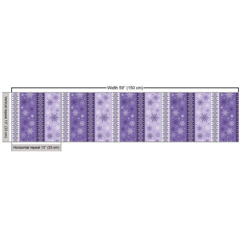 Ajmy Christmas Snowflake Noel Fabric