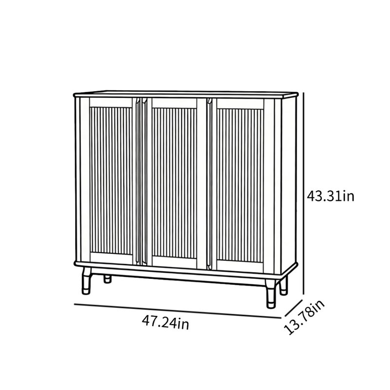 Simple Large Capacity Shoe Storage Cabinet