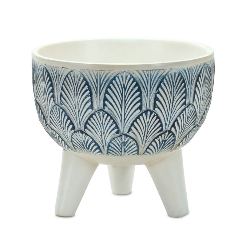 Dawnie 2-Piece Resin Pot Planter Set