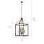 Lustre géométrique à 8 lumières Larkin-1831098441