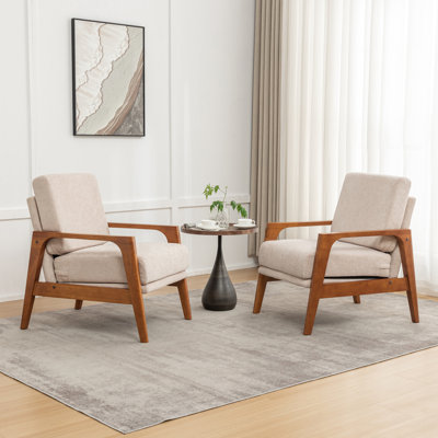 Luberisse 25'' Wide Upholstered Polyester Armchair