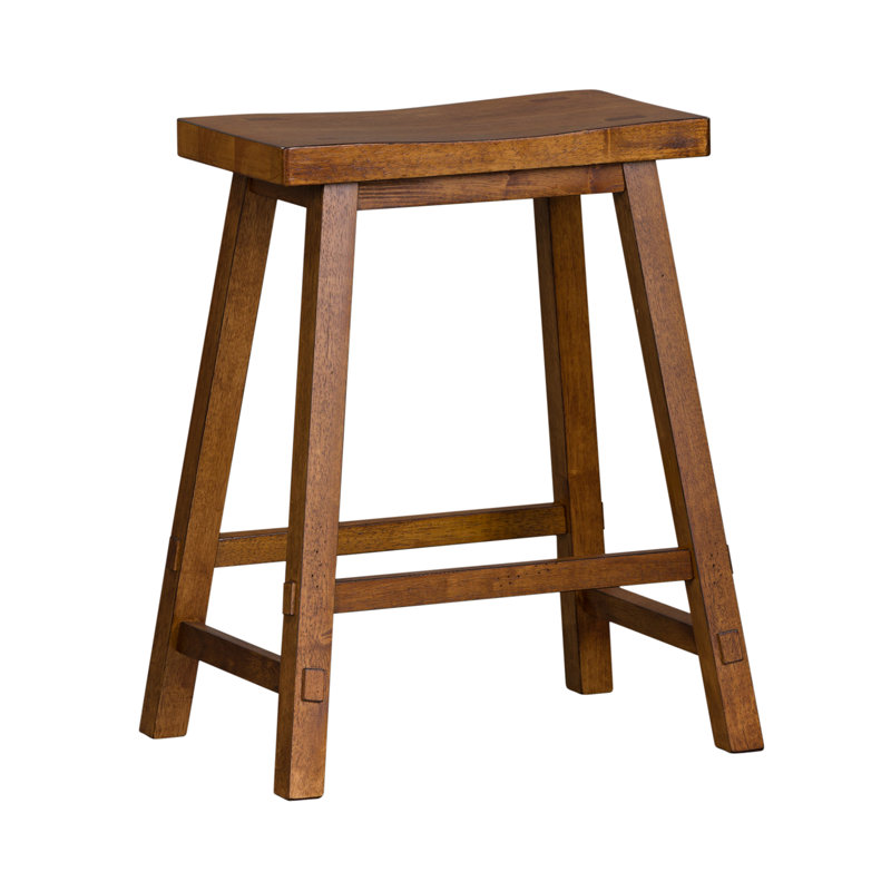 Tabouret de bar 24 po avec patins Knaack, Tabac, Tabouret de comptoir (siège d'une hauteur de 24 p