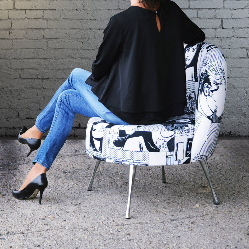 Loft Upholstered Accent Chair