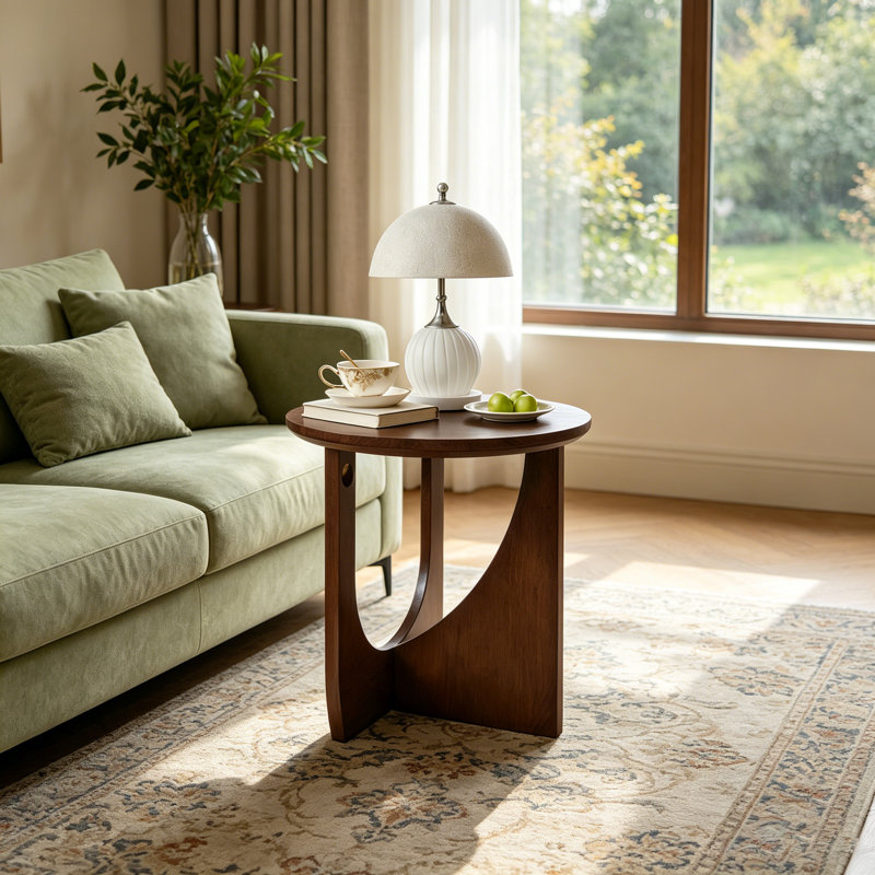 Solid Wood Side Table