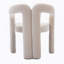 Ensemble confortable de chaises d'appoint rembourrées en velours pour divers espaces-1672024917