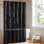 Rideau de douche semi-transparent 72 po x 72 po Laurel