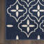 Tapis intérieur / extérieur bleu marine / ivoire Nourison Essentials-897219153
