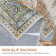 Area Rug for Living Room Machine Washable Rugs Non-slip Rugs