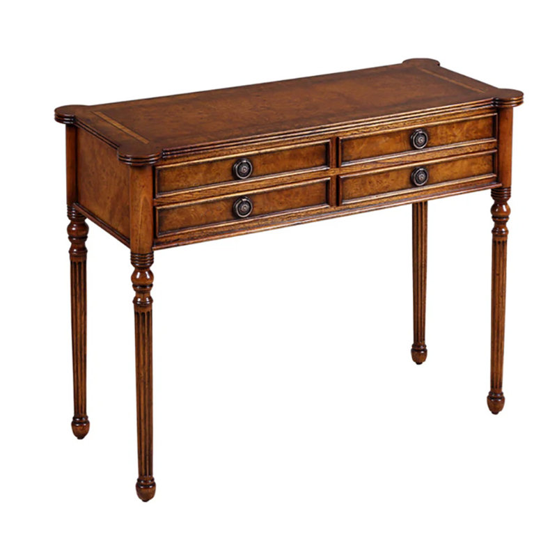 110cm Solid Wood Console Table