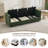 80.3" Wide Modular Storage 3-Seater Sofa-910668192