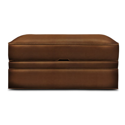 Stafford Leather Ottoman