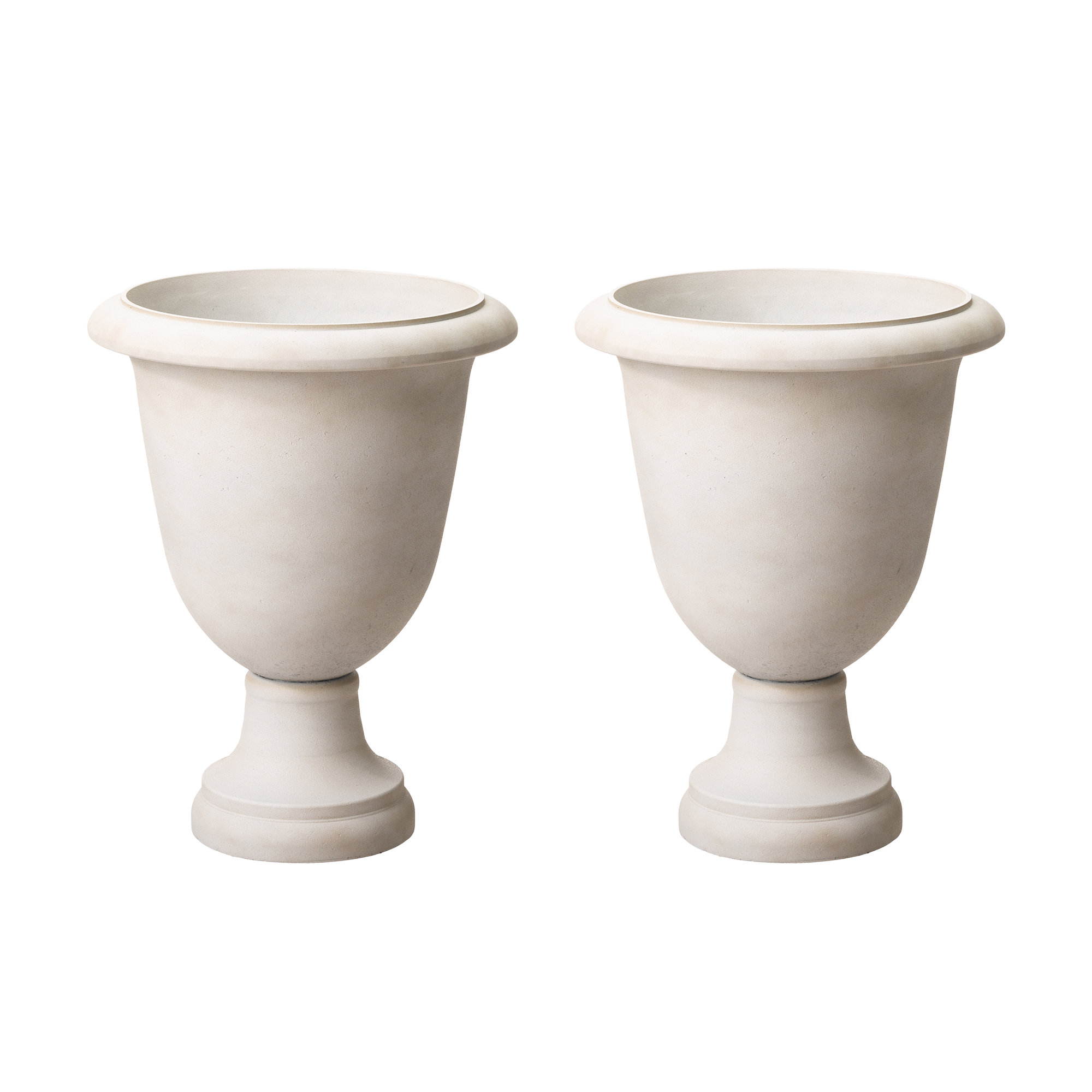 Lark Manor™ Aniva 2 - Piece Plastic Urn Planter Set & Reviews | Birch Lane