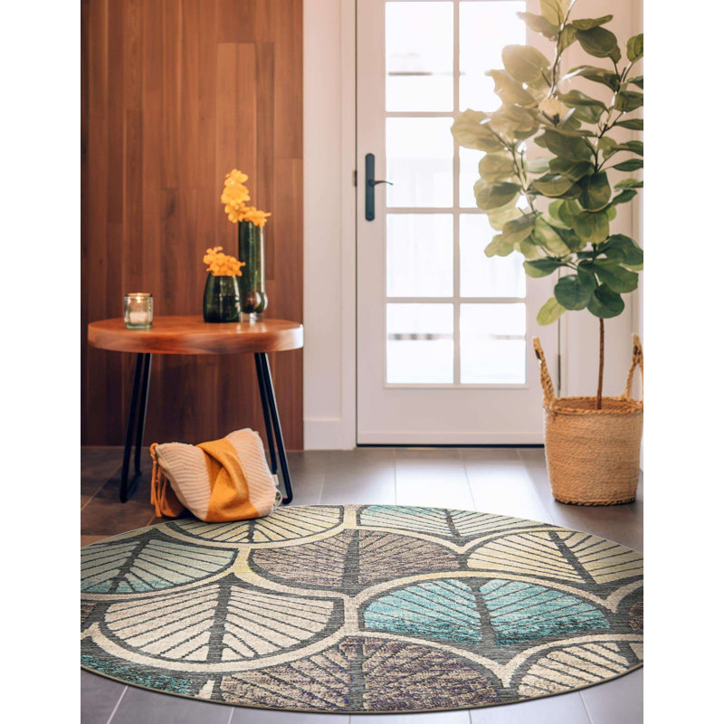 Tapis Wrought Studio ™ Diab Marelda, Rond 6 pi 1 po