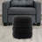 Hasset Round Footstool Ottoman, Soft  Round Ottoman, Footrest Stool-1694035707