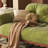 Retro Solid Wood Living Room Couch