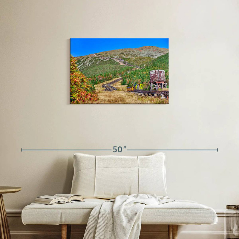 Chemin de fer Mehar Mount Washington Cog, H 20 po x l 30 po