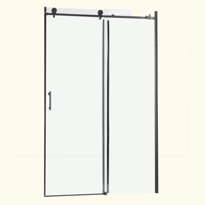 Shower Door 48" W X 76"H Single Sliding Bypass Shower Enclosure