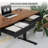 Electric Adjustable Height Standing Desk With Motor & Drawers For Home Office-1660780814