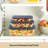 Pyrex® Simply Store® 6-piece Rectangular Glass Storage Set with Blue Lids