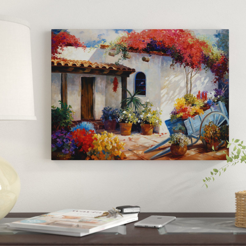 French Country, 14" H x 19" W x 2" D