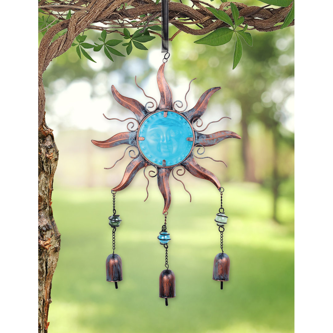 Hulse Weather Resistant Abstract Wind Chime Dakota Fields