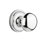 New York Interior Mortise Door Knob with Classic Rosette